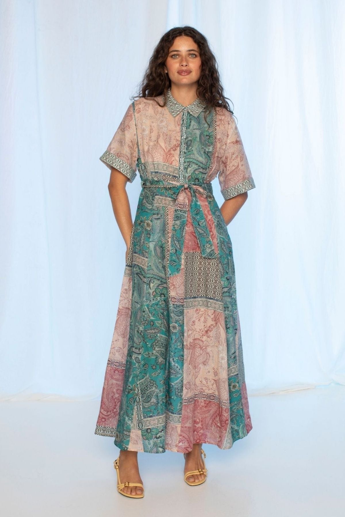 Womens vanessa dress green 595ka061 Womens vanessa dress green 595ka061
