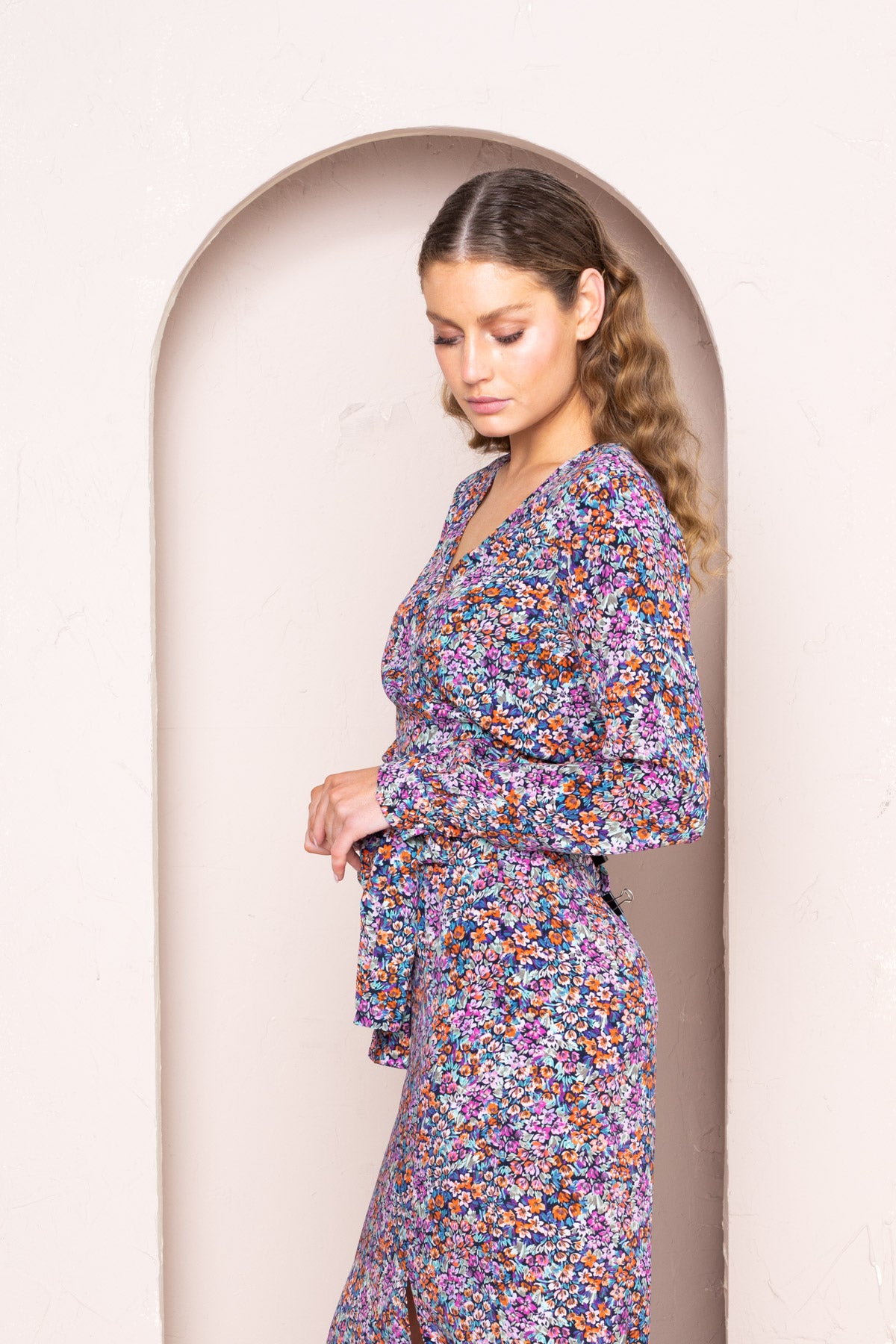 Women's Wrap Blouse | Vickie