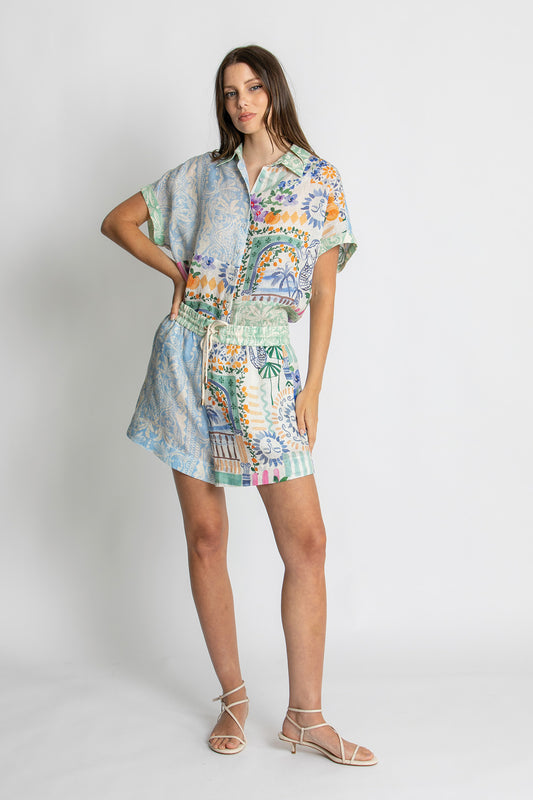 Womens Victoria Short Multicolor 615ka062