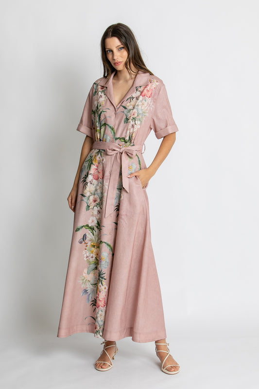 Womens Violet Dress Pink 615ka102