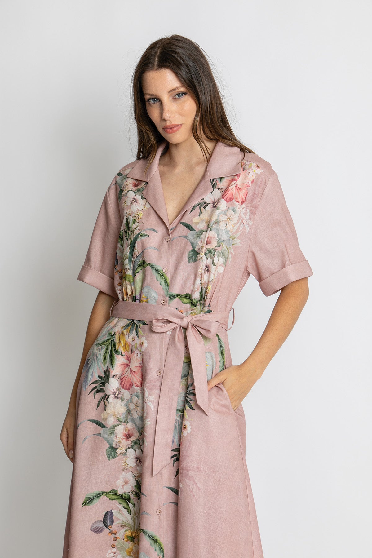 Womens Violet Dress Pink 615ka102