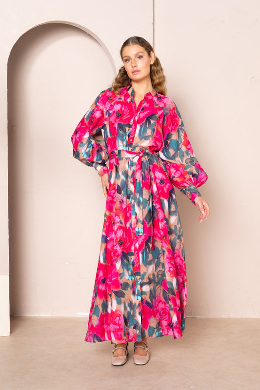 Women's Raglan Maxi Dress | Wanda