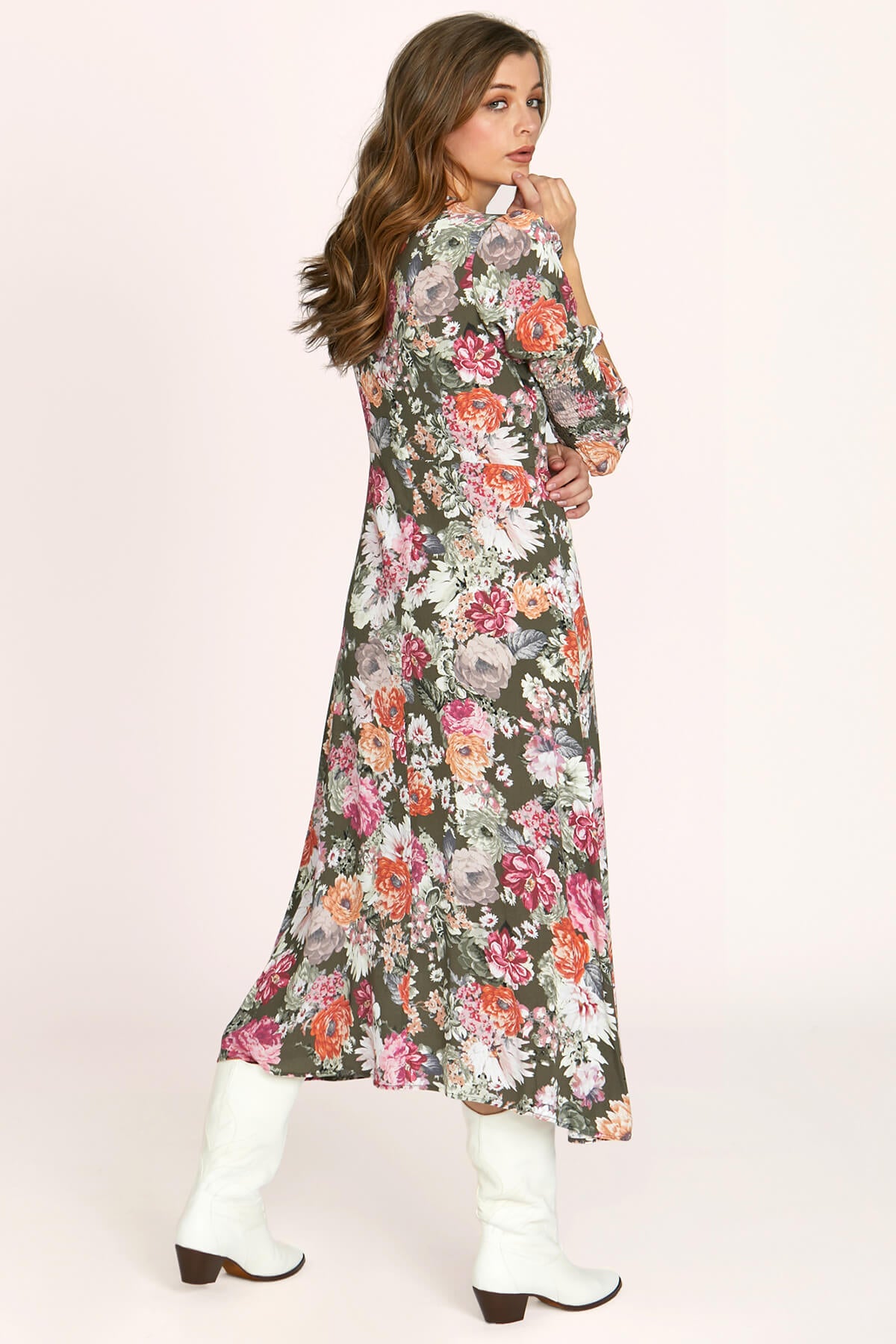 Camille Floral Maxi Dress