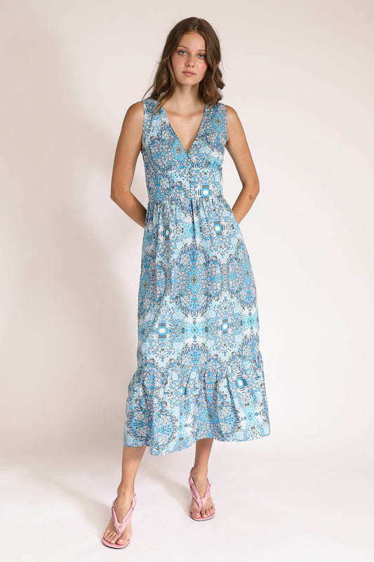 Ellen Mosaic Maxi Dress