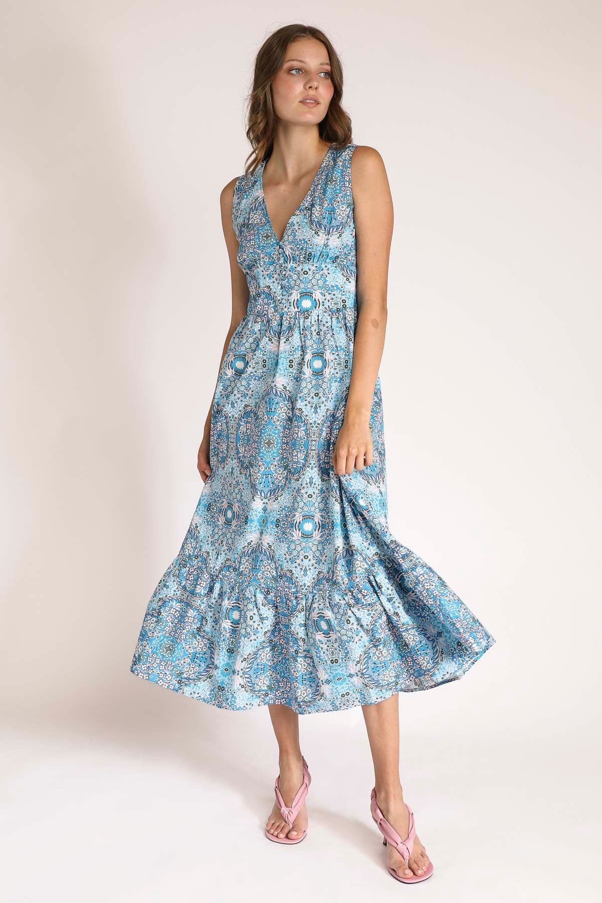 Ellen Mosaic Maxi Dress