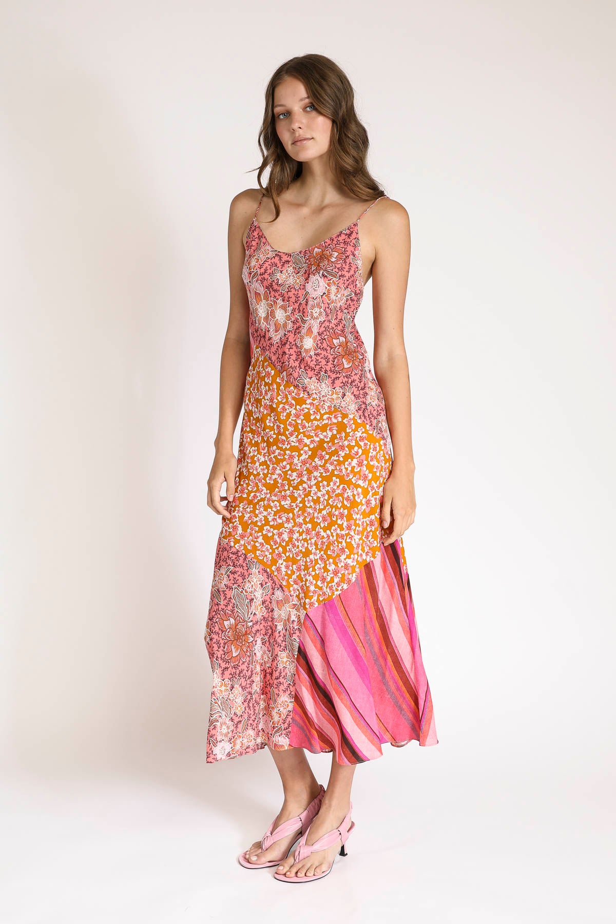 Kachel deals silk dress