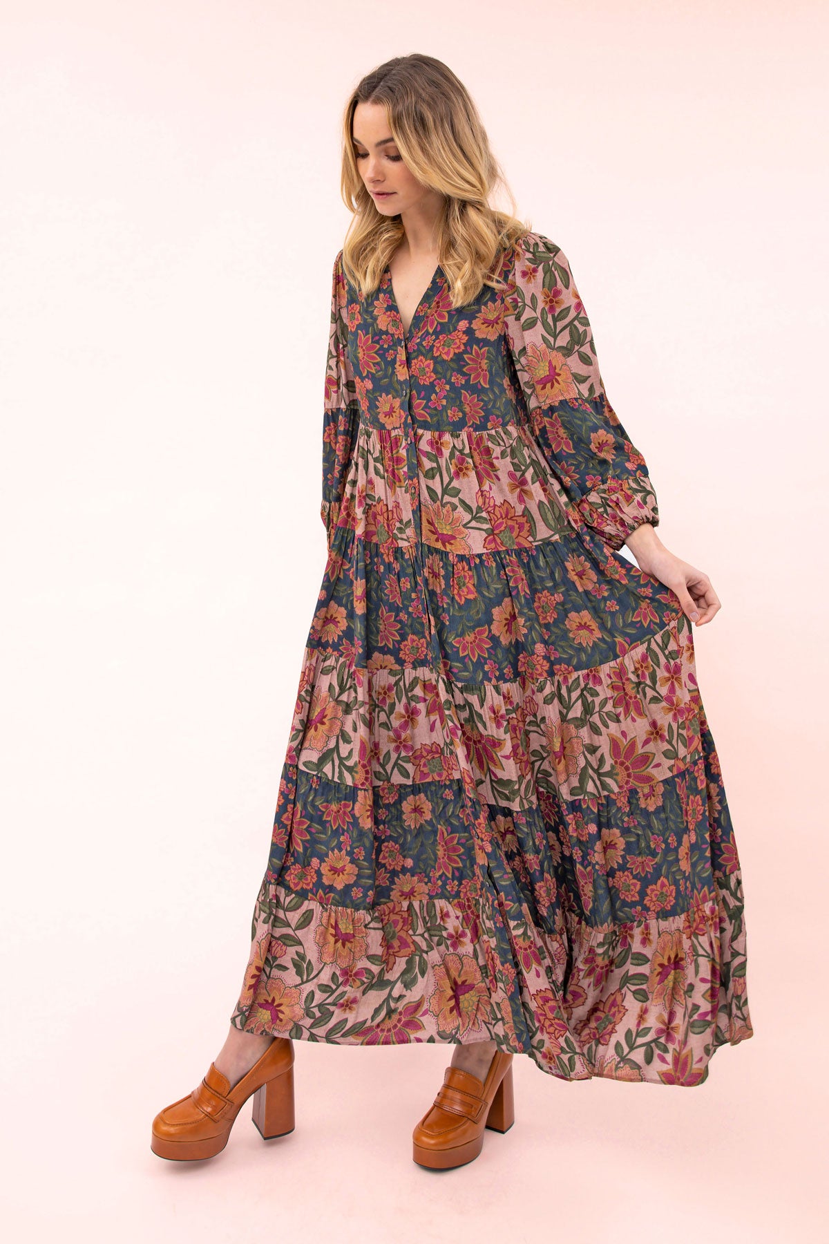 Jodie Floral Maxi Dress