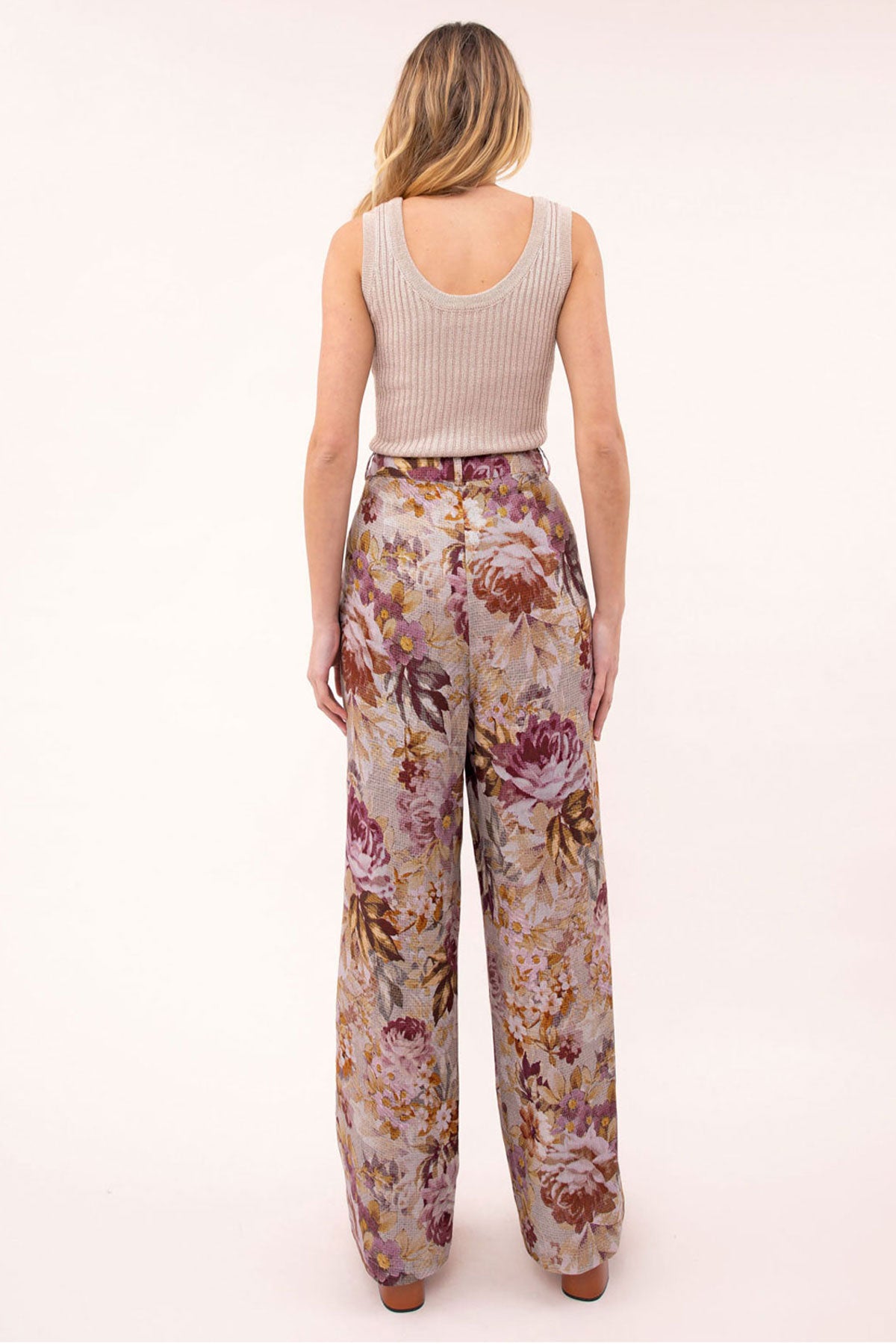 Katie Floral Tailored Pant