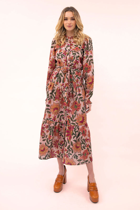 Joy High Neck Maxi Dress