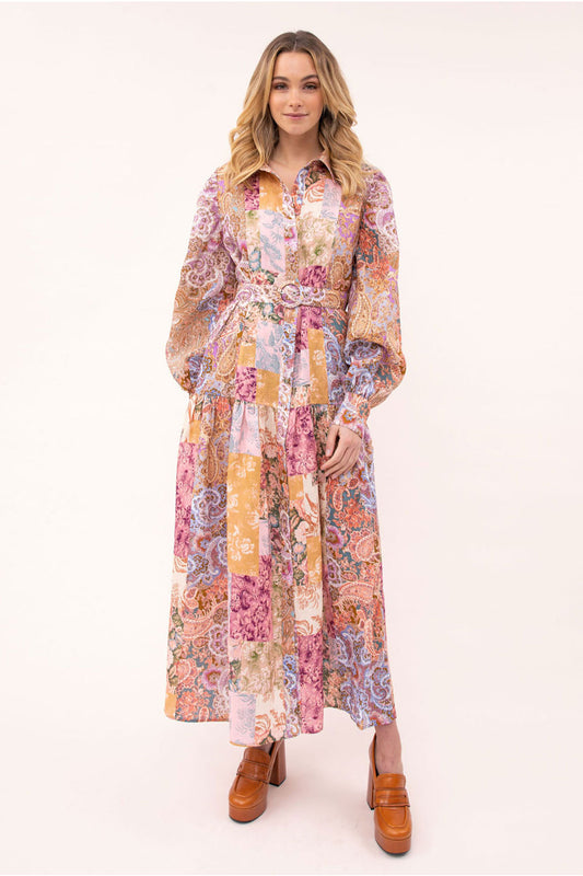 May Maxi Shirt Dress