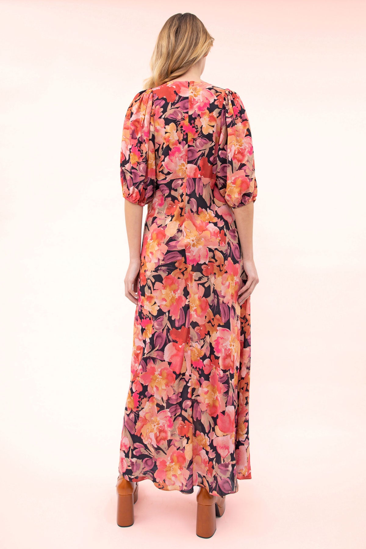 Ophelia Puff Sleeve Maxi Dress