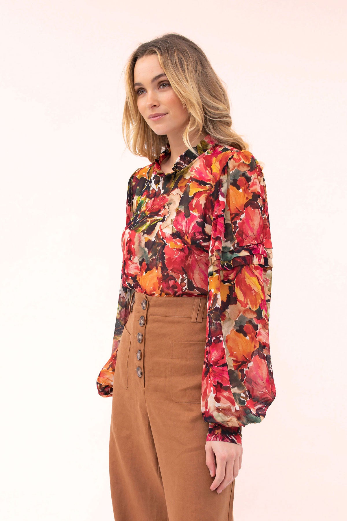 Tina Tropical Blouse